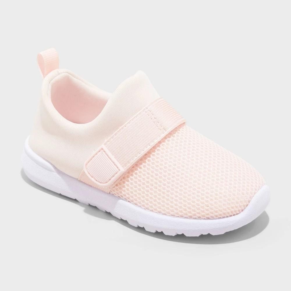 Cat & Jack Toddler Austen Water Shoes Pink 7 T Adjustable Hook Loop Strap Mesh